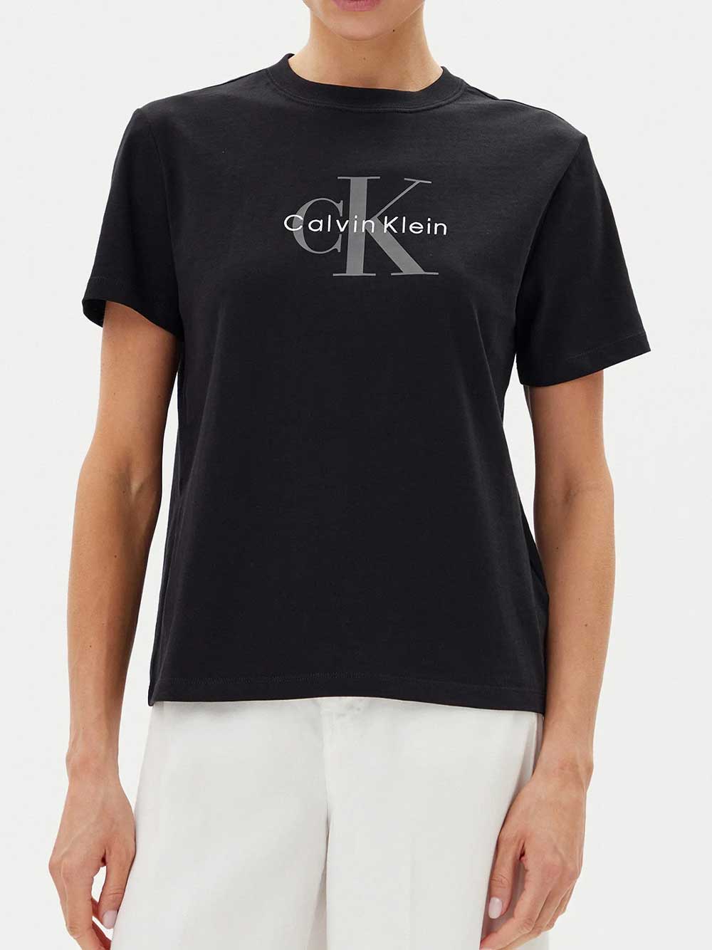 Calvin Klein Jeans Тениска HR SS CLSSC MNLG CNC
