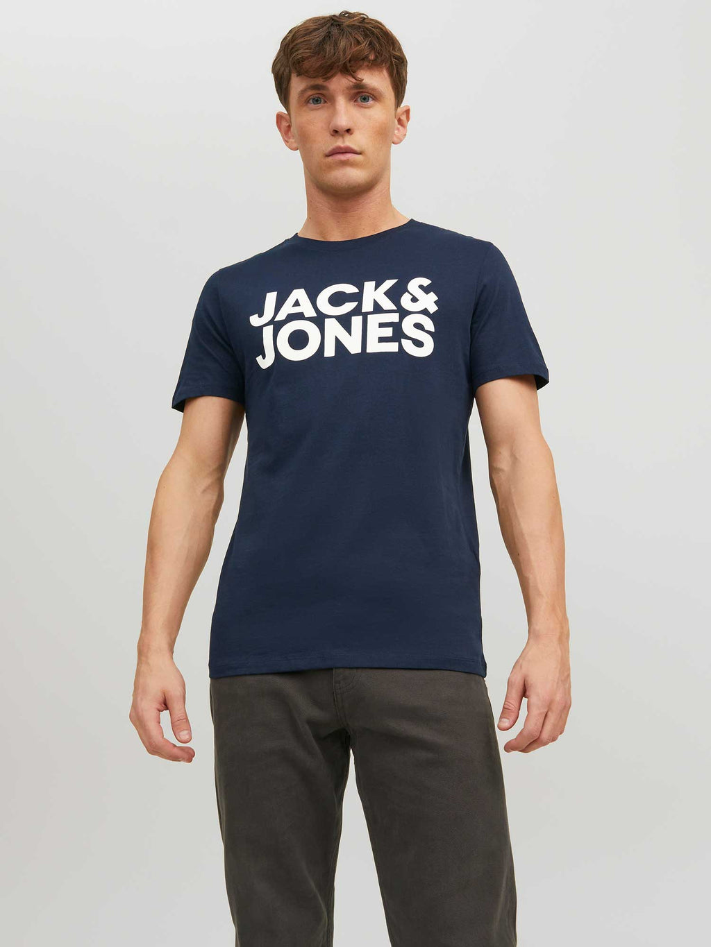 JACK & JONES Тениска JJECORP LOGO TEE SS O-NECK NOOS