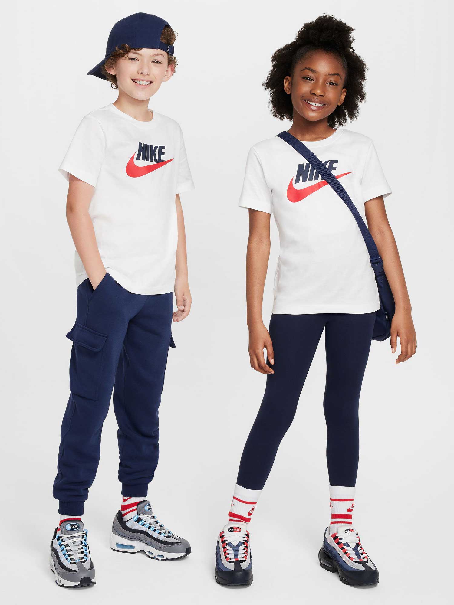 NIKE Тениска K NSW TEE FUTURA HBR