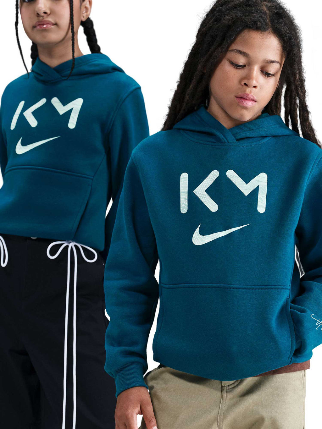 NIKE Суитшърт Kylian Mbappe K NK CLUB FLC HDY -PD