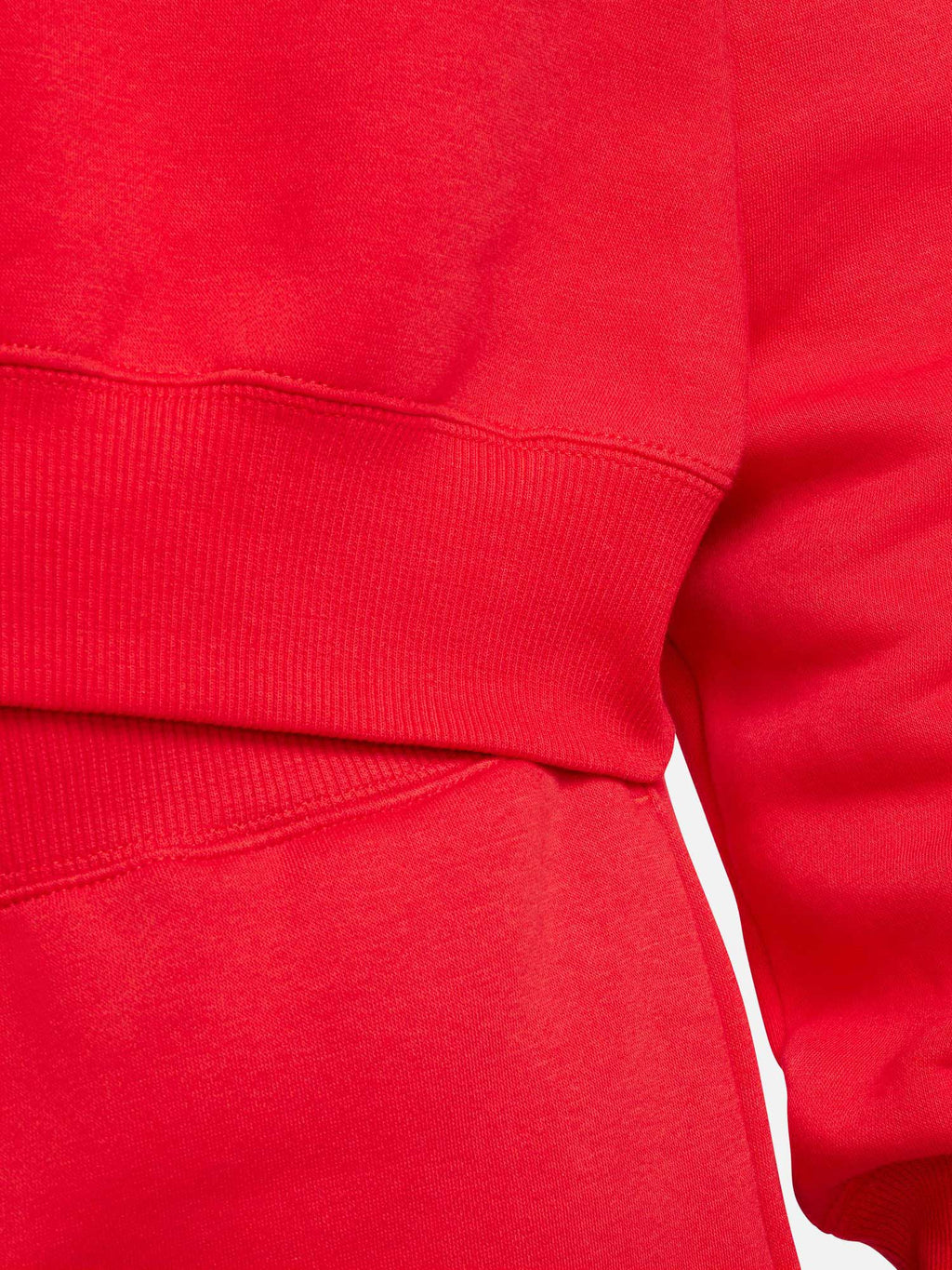 NIKE Блуза W NSW PHNX FLC QZ CROP