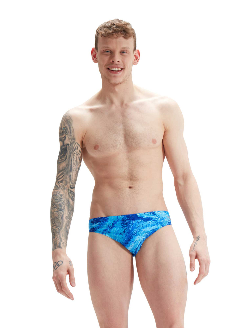 SPEEDO Бански ALLOVER 7CM DIGITAL BRIEF