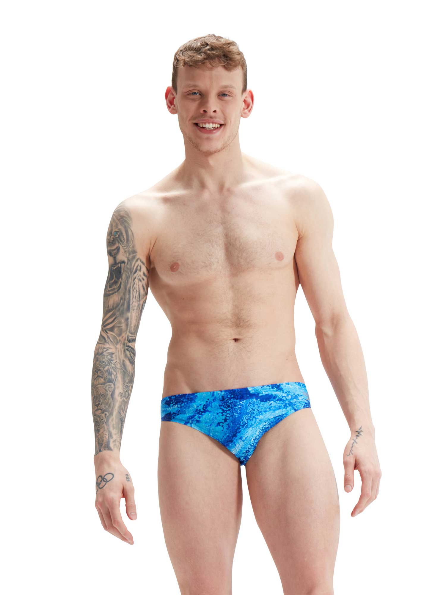SPEEDO Бански ALLOVER 7CM DIGITAL BRIEF
