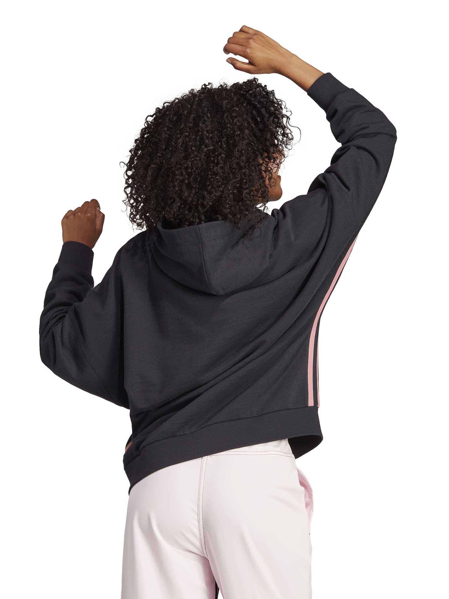 ADIDAS SPORTSWEAR Суитшърт Dance 3-Stripes Oversize Hoodie