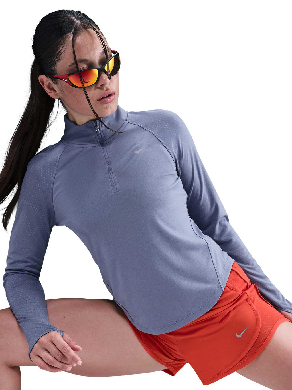 NIKE Блуза W NK TEMPO DF FLSH HZ