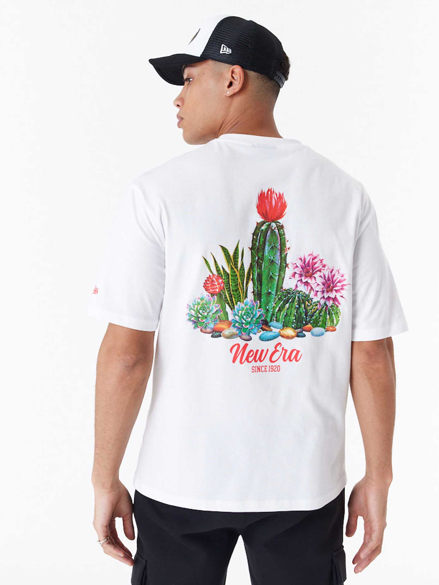 NEW ERA Тениска NE CACTUS GRPHC OS TEE