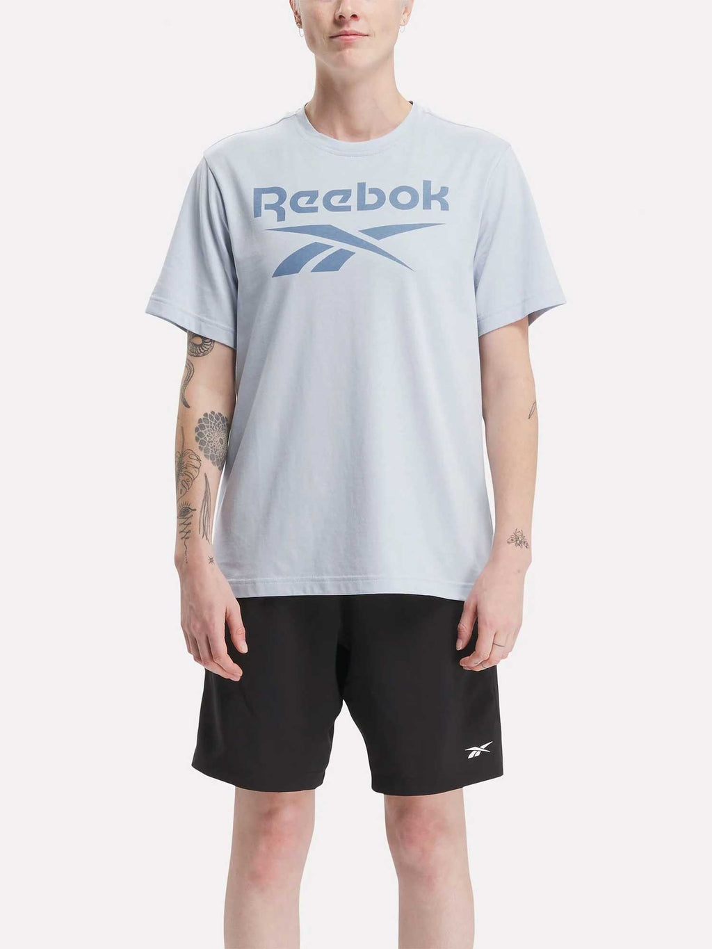 REEBOK Тениска RI BIG STACKED LOGO TEE