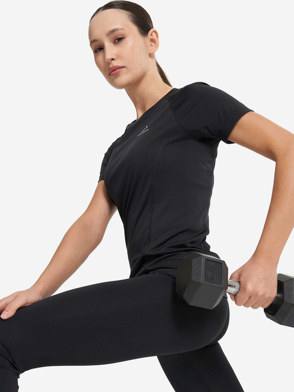 DEMIX Тениска W D Fitness GYM SS T-Shirt