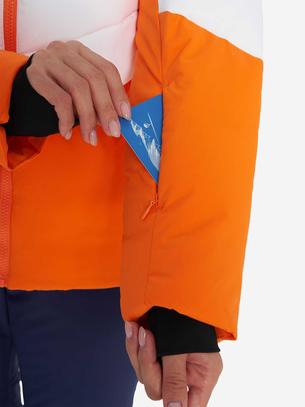 GLISSADE Ски яке Women's Faux Down Jacket