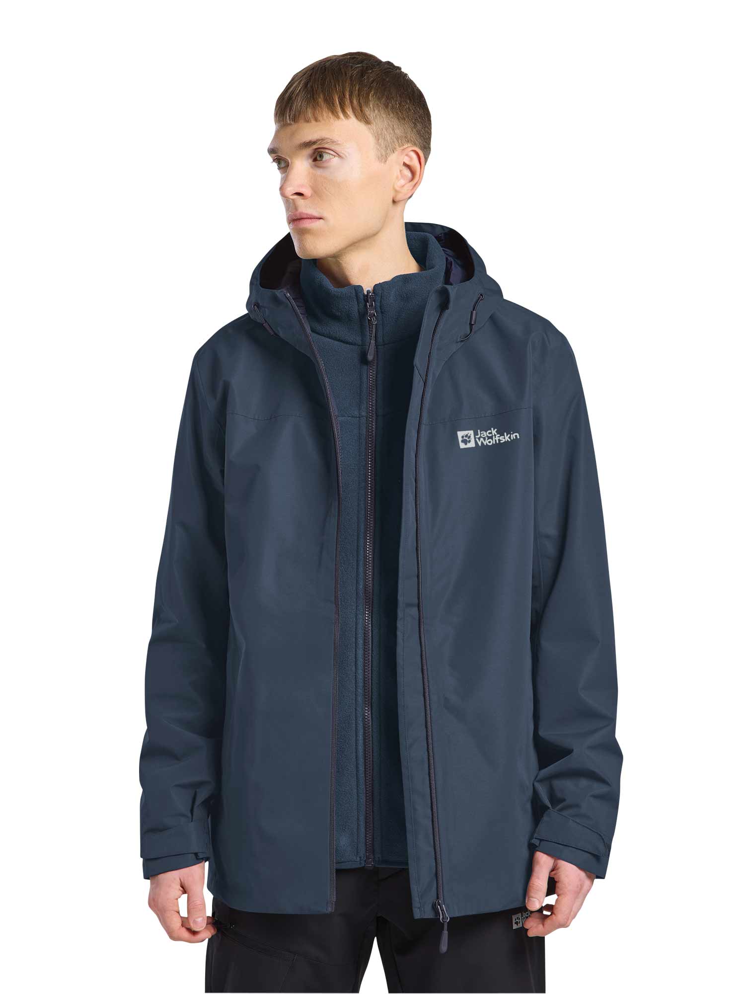 JACK WOLFSKIN Яке TAUBENBERG 3IN1 JKT M