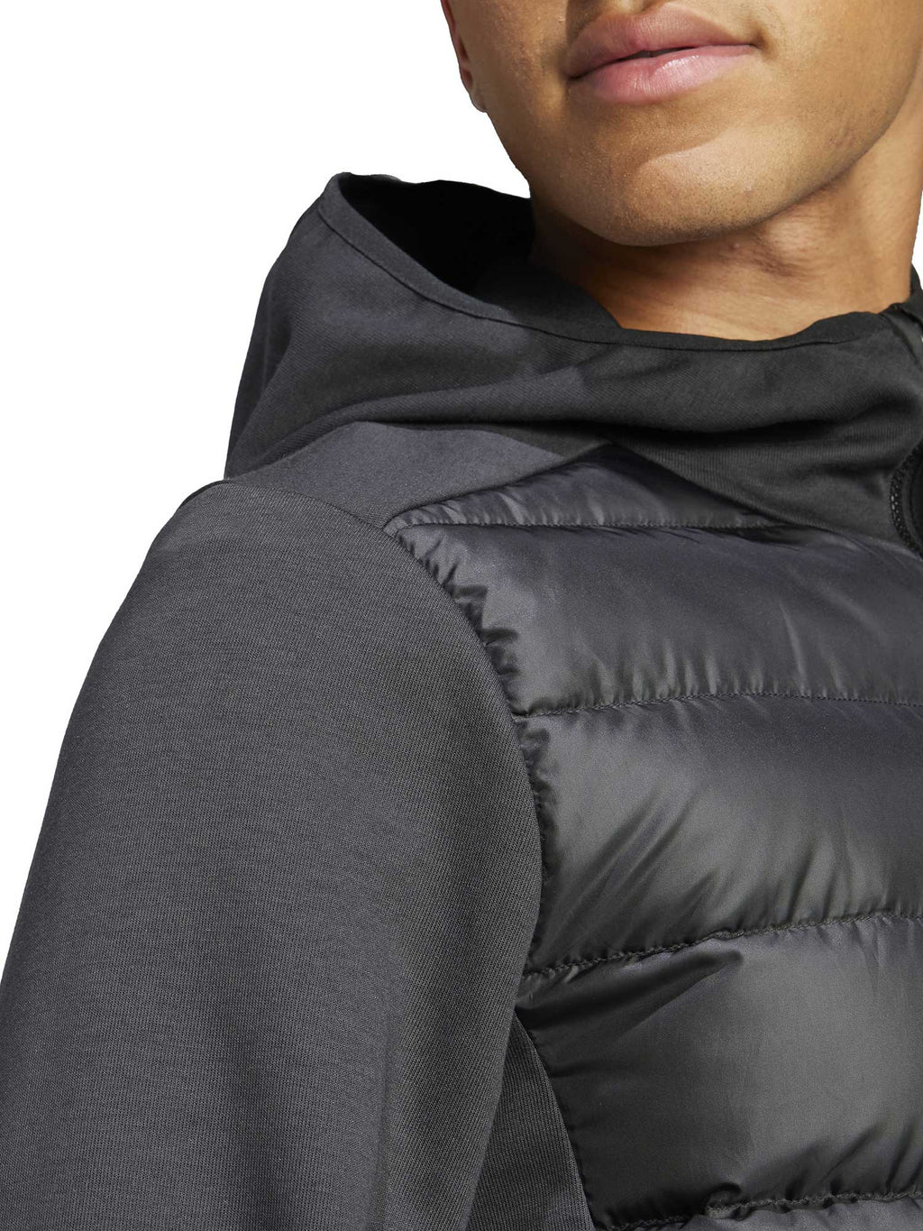 ADIDAS SPORTSWEAR Яке Essentials Hybrid Down Hooded