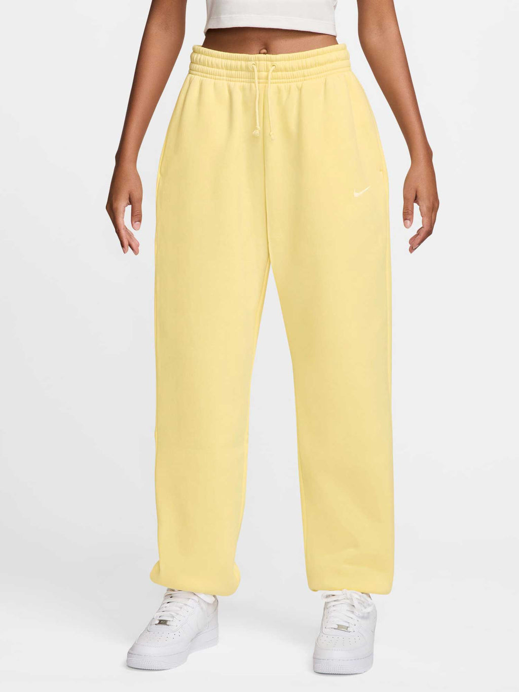 NIKE Спортно долнище W NSW PHNX FLC HR OS PANT 2