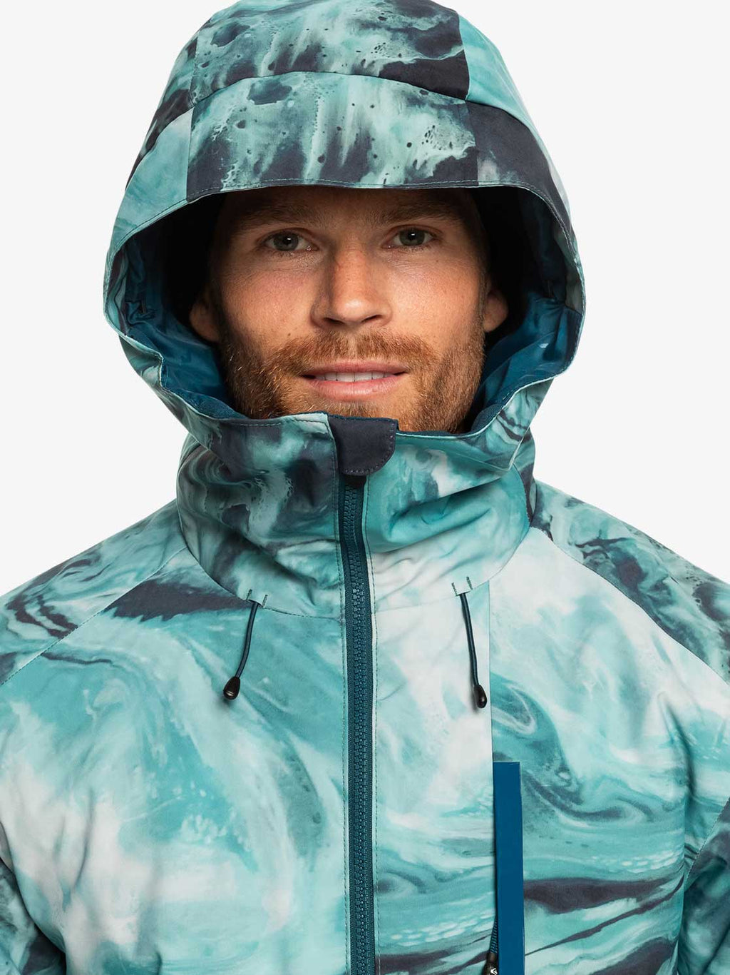 QUIKSILVER Сноуборд яке MISSION PRINTED BLOCK JK