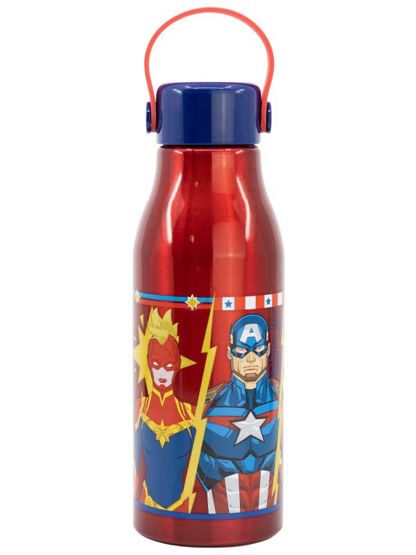 KIDS MOVIE HEROES Бутилка Avengers FLEXI HANDLE ALUMINIUM BOTTLE 760
