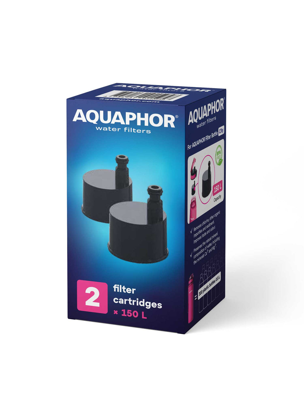 AQUAPHOR Филтри за бутилка City - 2 броя