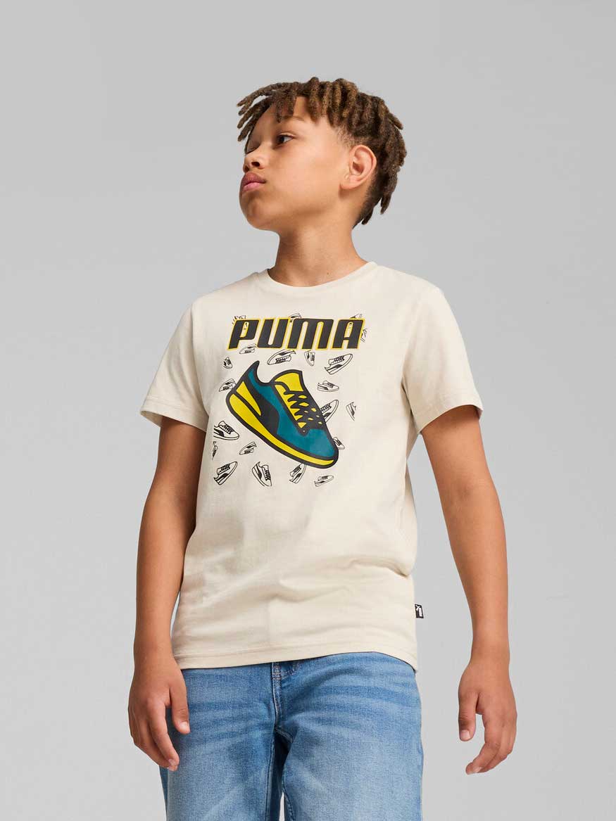 PUMA Тениска ESS+ LOGO LAB Graphic Tee III B