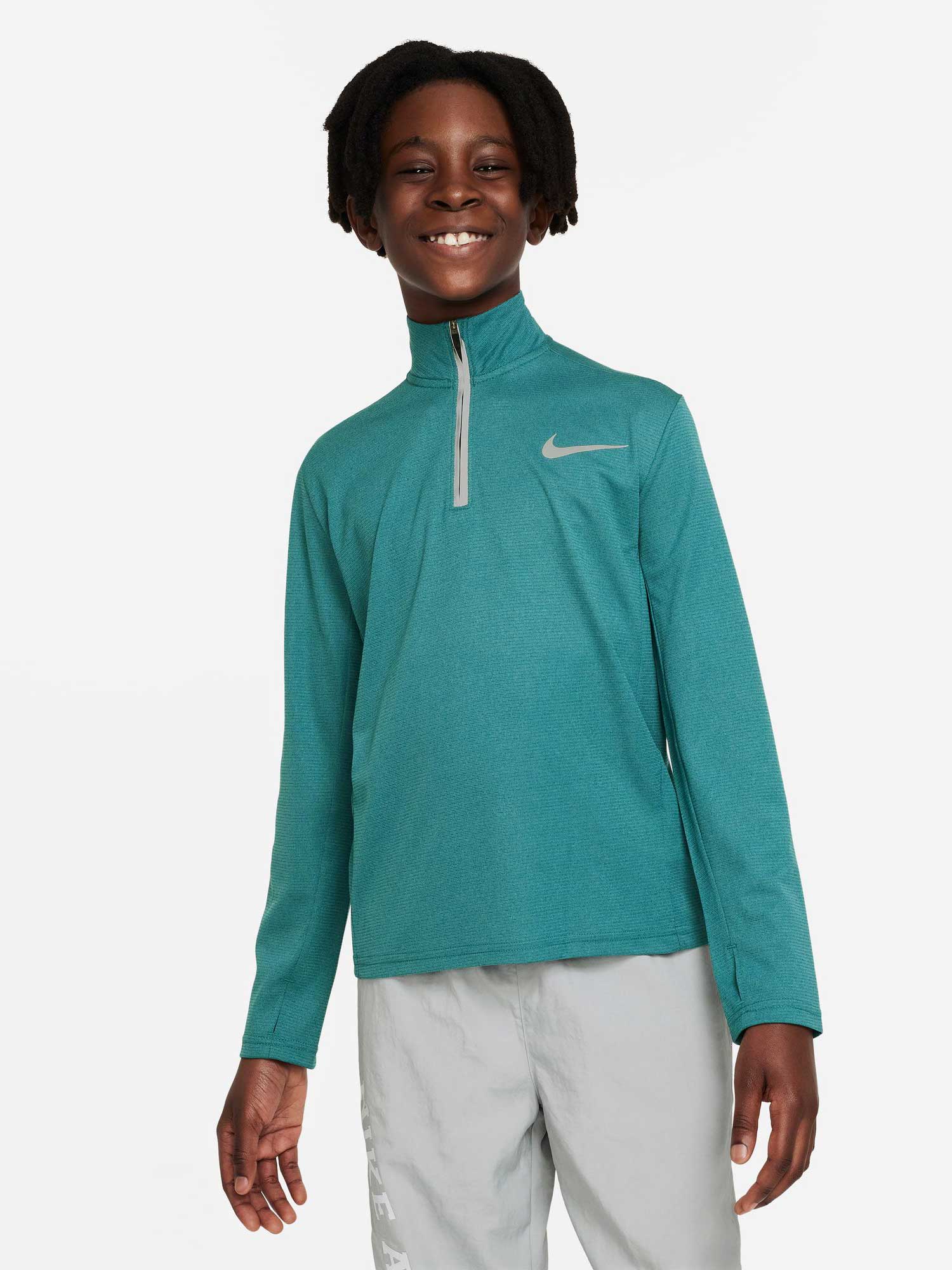 NIKE Блуза B NK DF POLY+ 1/4 ZIP