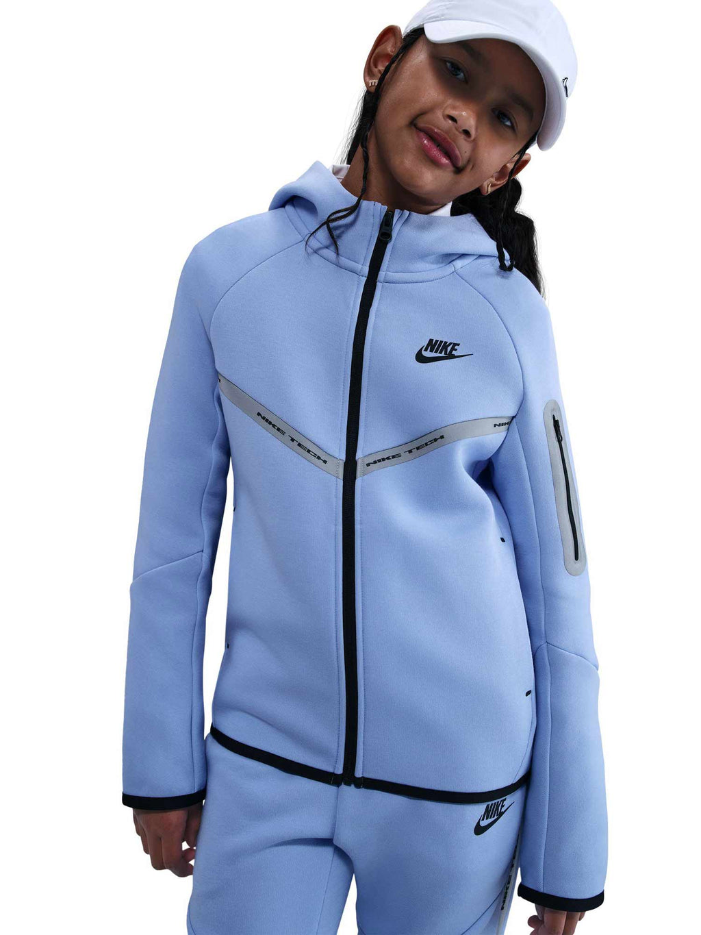 NIKE Суитшърт B NSW TCH FLC FZ REFLECT