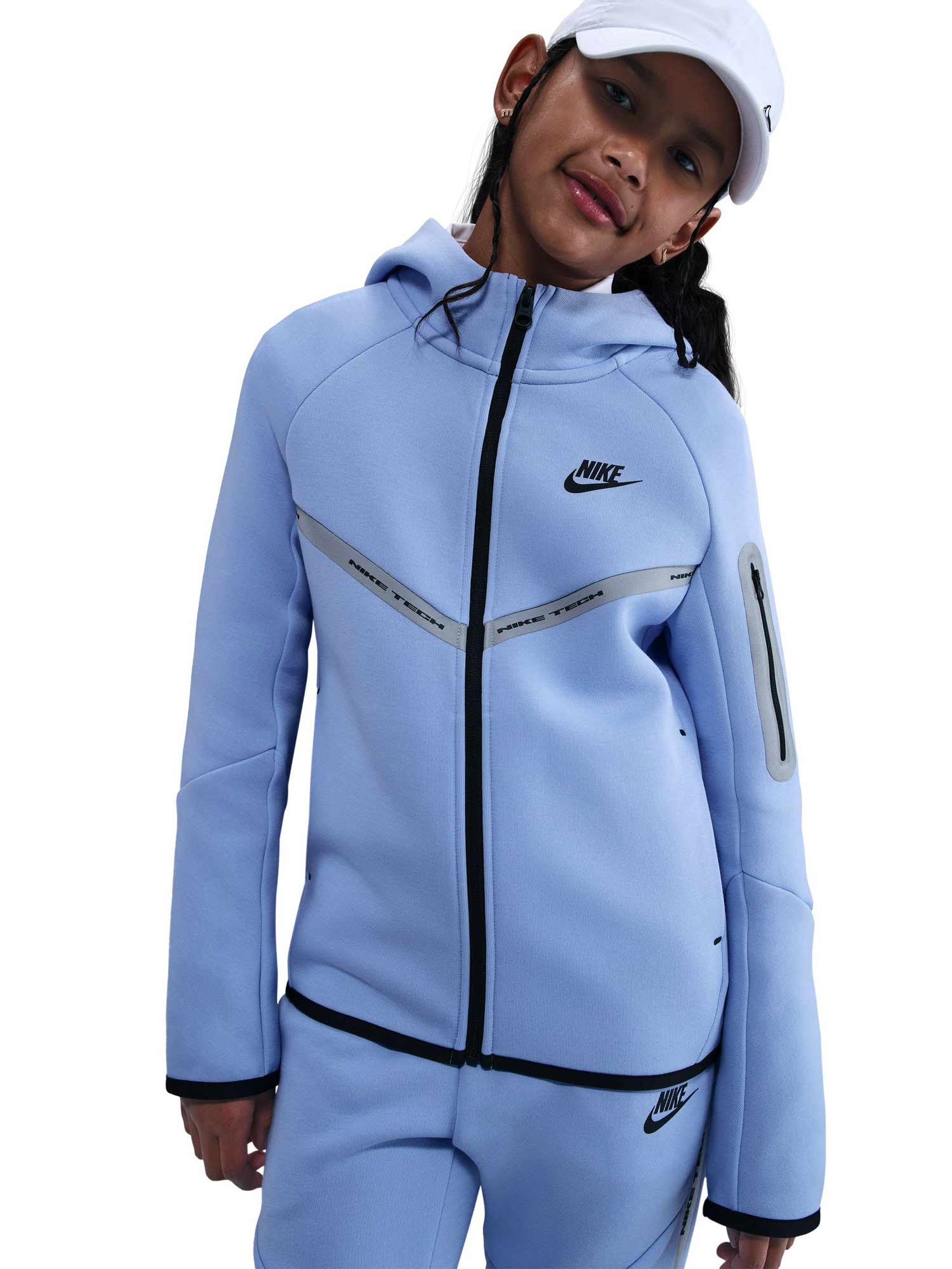 NIKE Суитшърт B NSW TCH FLC FZ REFLECT