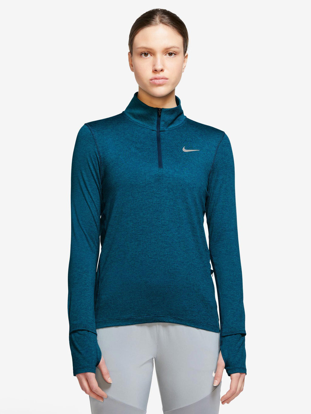 NIKE Блуза W DF ELEMENT TOP HZ