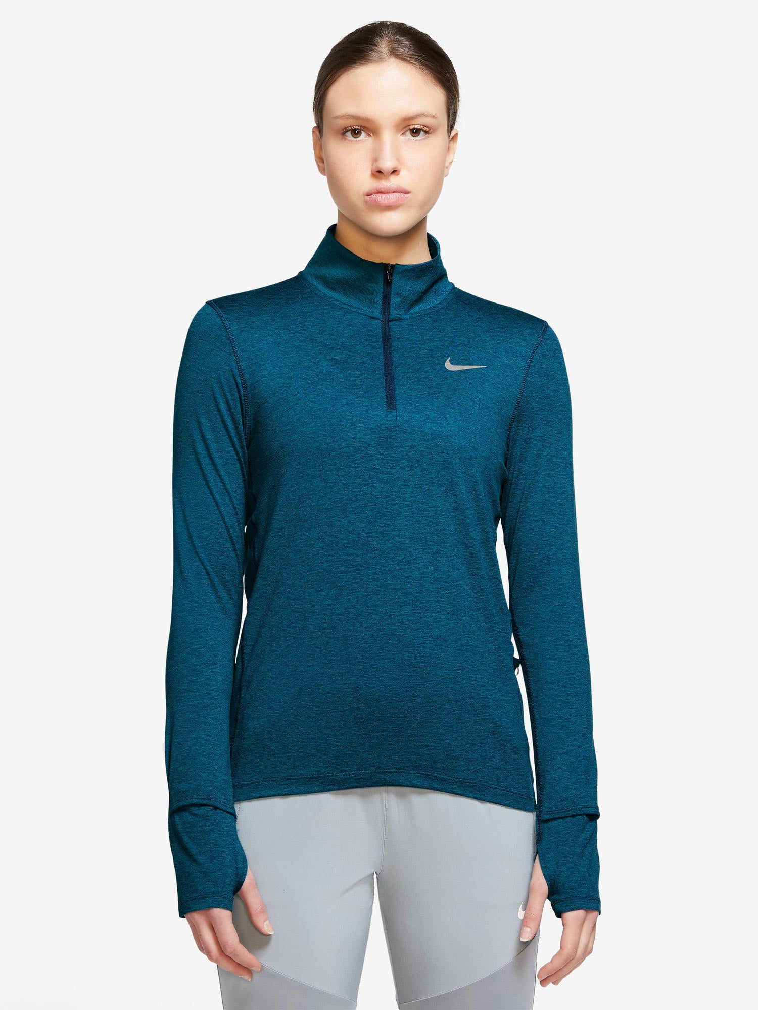 NIKE Блуза W DF ELEMENT TOP HZ