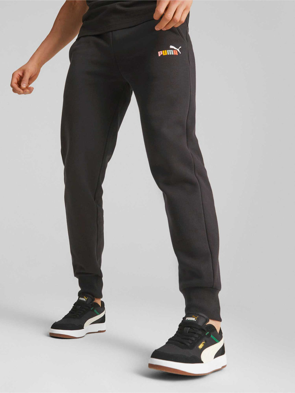PUMA Спортно долнище ESS+ Multicolor
