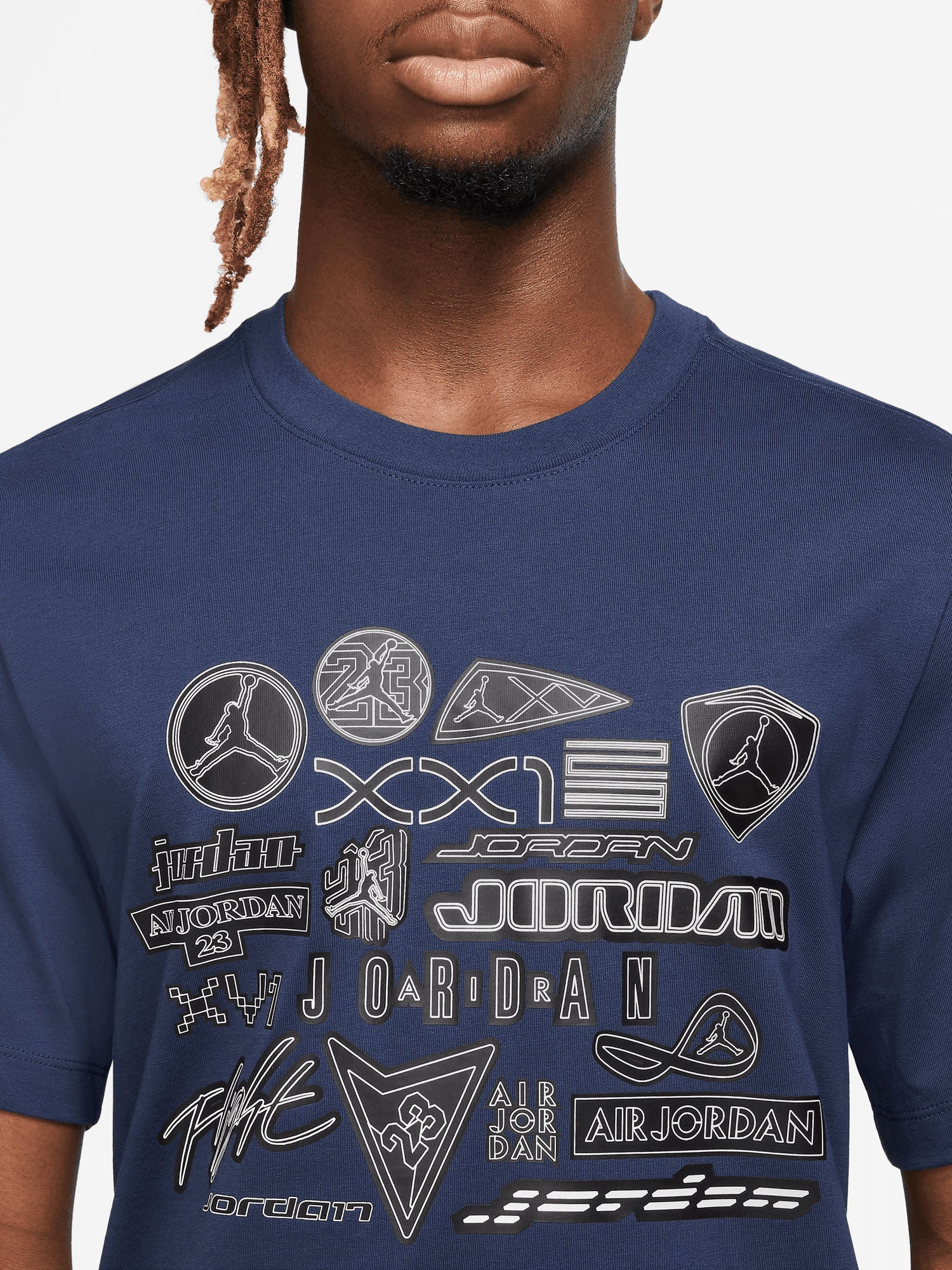 JORDAN Тениска M J BRAND GFX SS CREW 4
