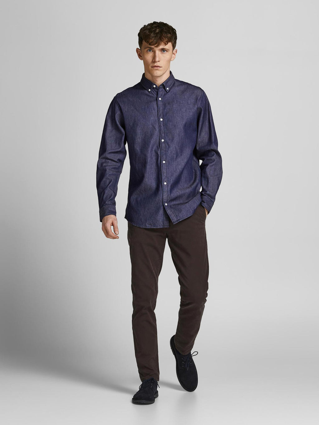 JACK & JONES Риза JWHPLAIN