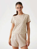 GUESS Тениска GLORIA PEONY SS T-SH