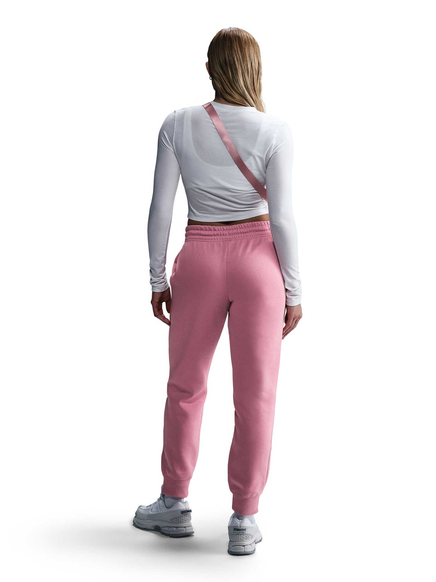 NIKE Спортно долнище W NSW PHNX FLC MR PANT STD