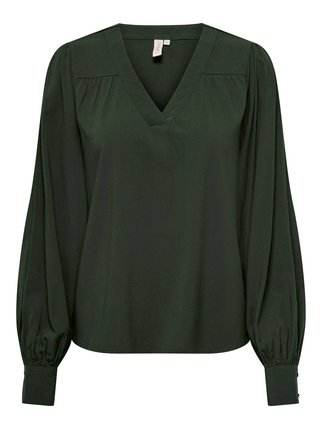 ONLY Риза ONLELLA LS V-NECK TOP WVN