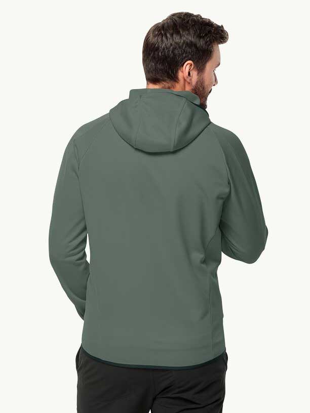 JACK WOLFSKIN Полар ALPGRAT HOODED FZ M