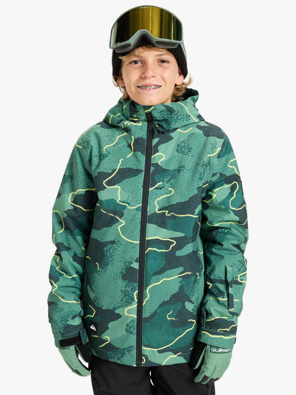 QUIKSILVER Ски яке MISSION PRINTED YOUTH JK