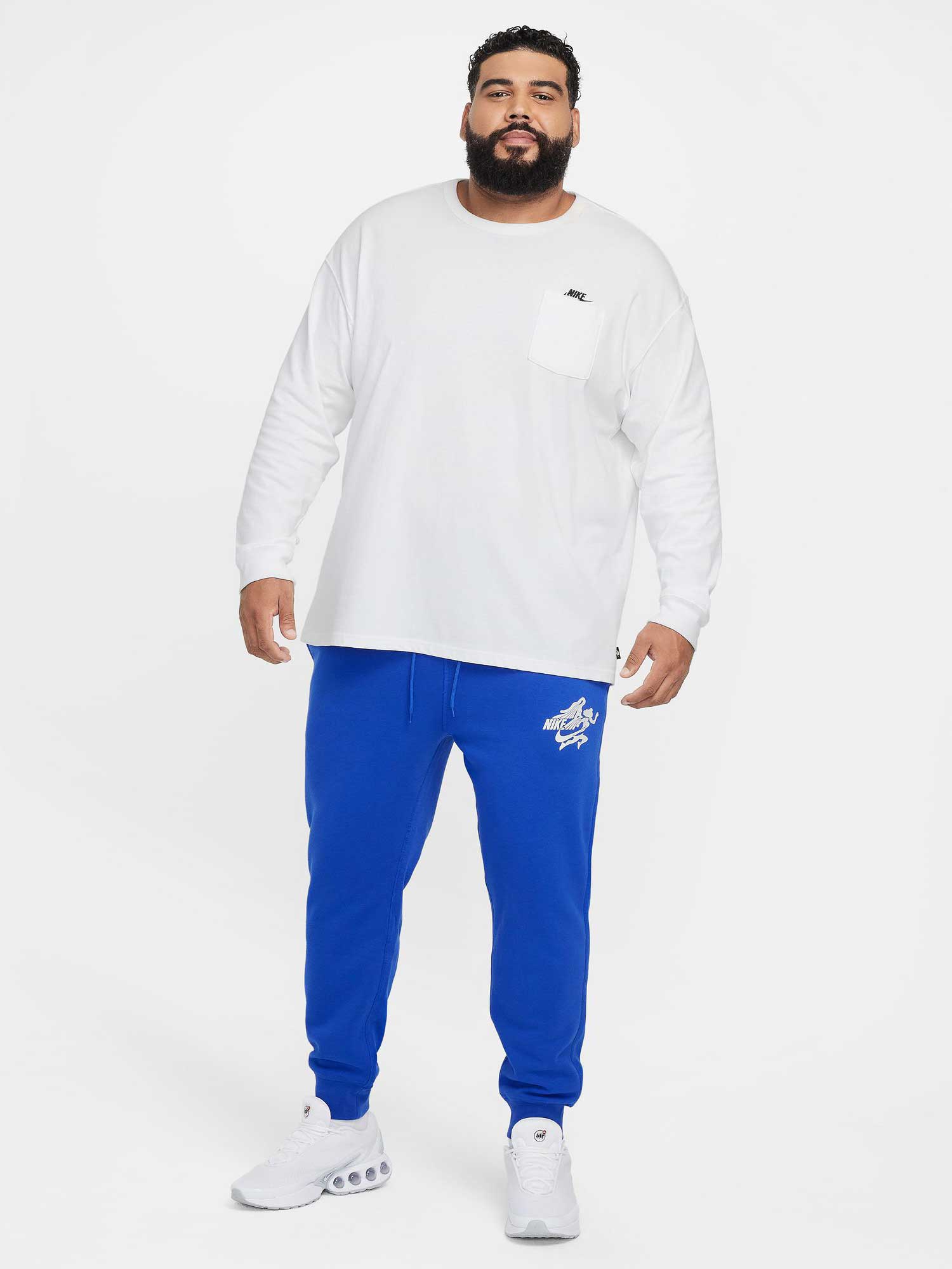 NIKE Спортно долнище M NK CLUB BB JOGGER NVLTY