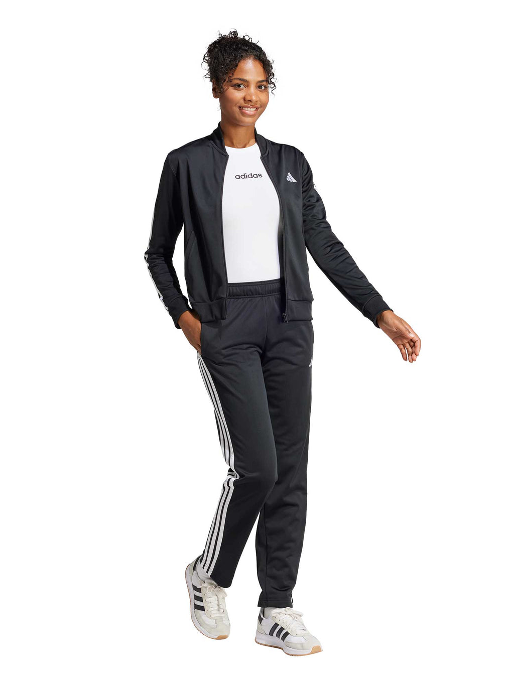 ADIDAS SPORTSWEAR Спортен екип Essentials 3-Stripes Track Suit