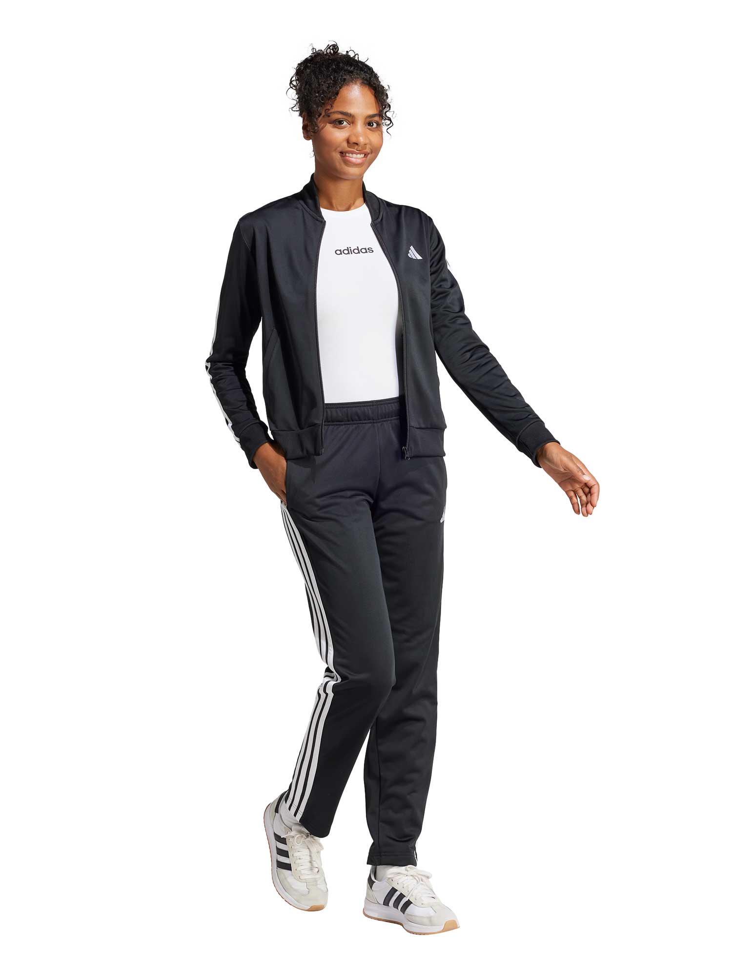 ADIDAS SPORTSWEAR Спортен екип Essentials 3-Stripes Track Suit