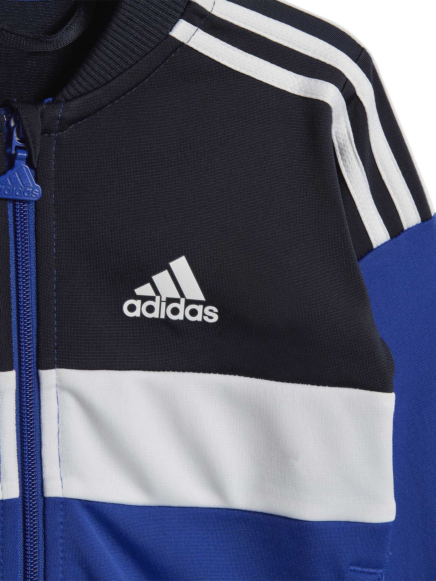 ADIDAS SPORTSWEAR Спортен екип Tiberio 3-Stripes Colorblock Shiny