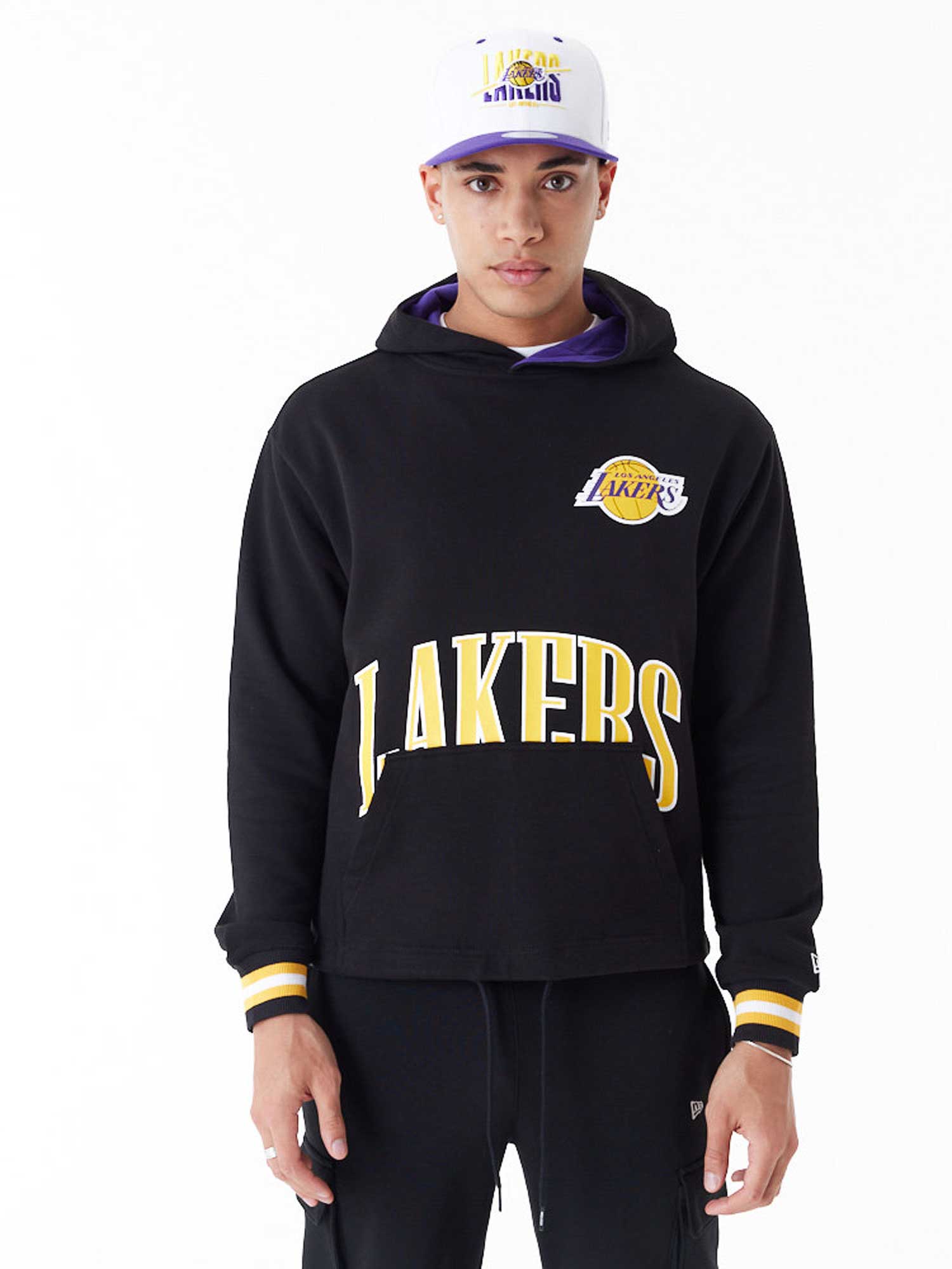 NEW ERA Суитшърт NBA ARCH GRPHC OS HOODY LOSLAK