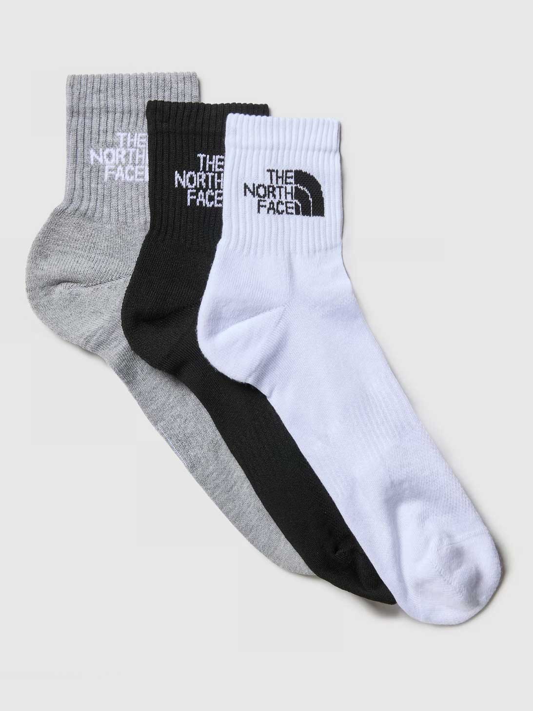 THE NORTH FACE Чорапи MULTI SPORT CUSH QUARTER SOCK 3P