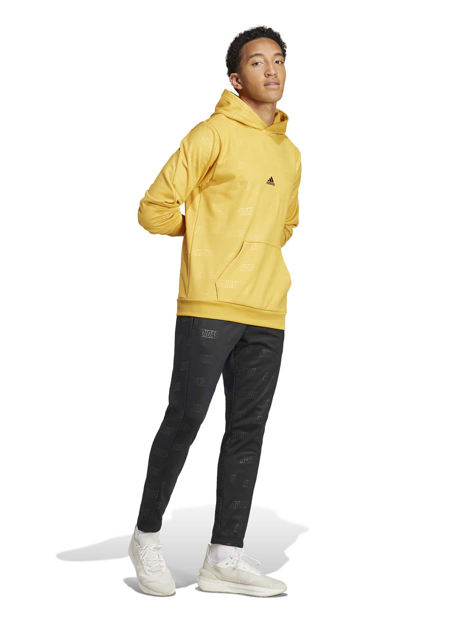 ADIDAS SPORTSWEAR Спортно долнище Embossed Polar Fleece Tapered