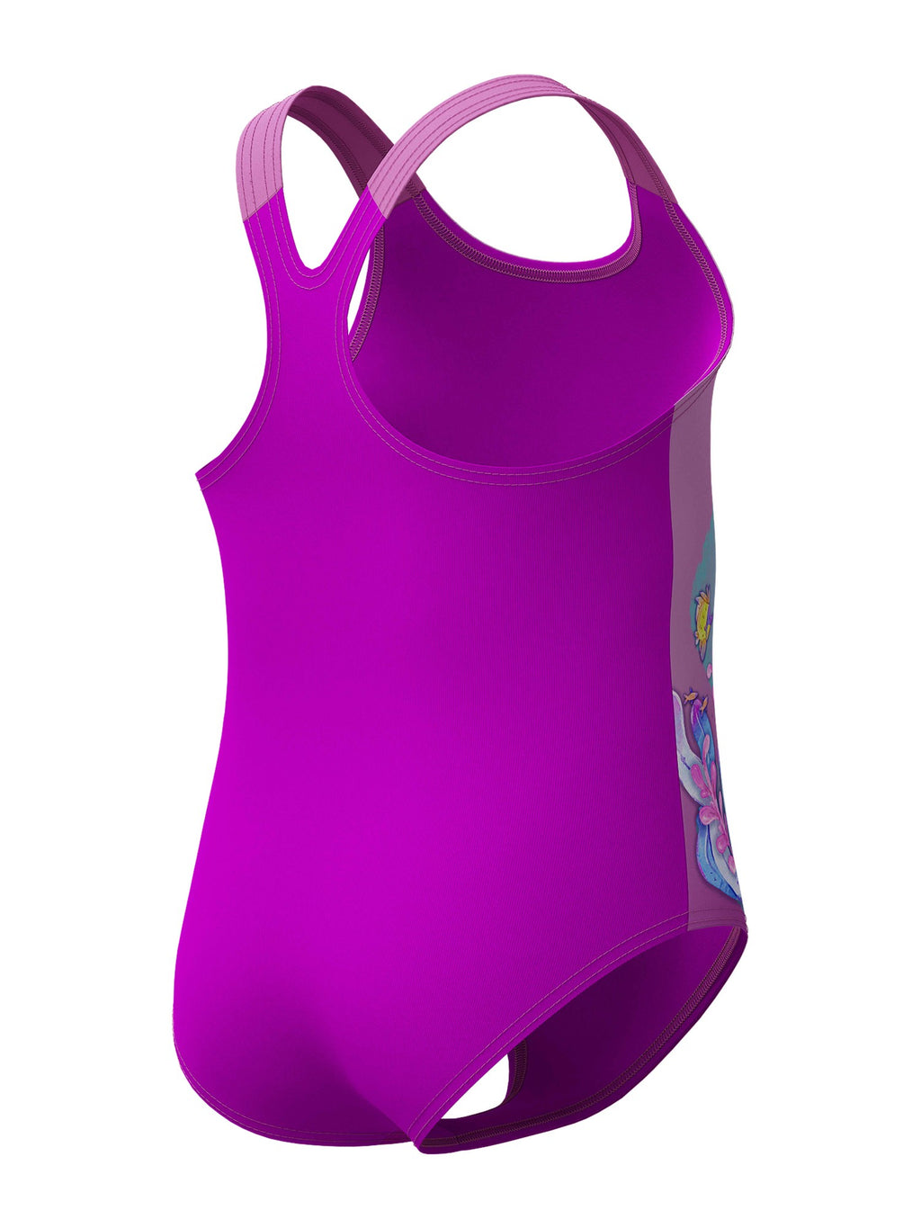 SPEEDO Цял бански GIRLS DIGITAL PRINTED