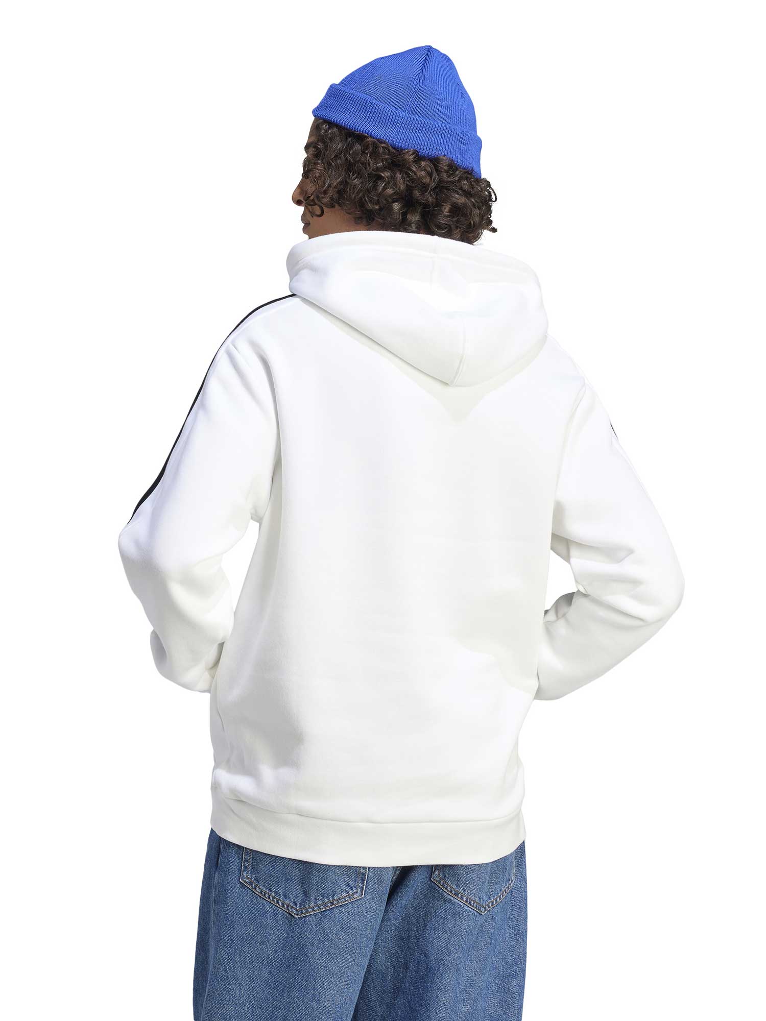 ADIDAS SPORTSWEAR Суитшърт Essentials Fleece 3-Stripes Hoodie