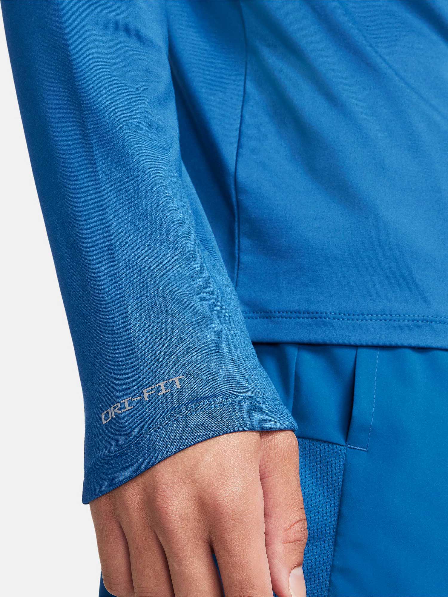 NIKE Блуза M NK DF ELMNT TOP HZ FLASH HBR