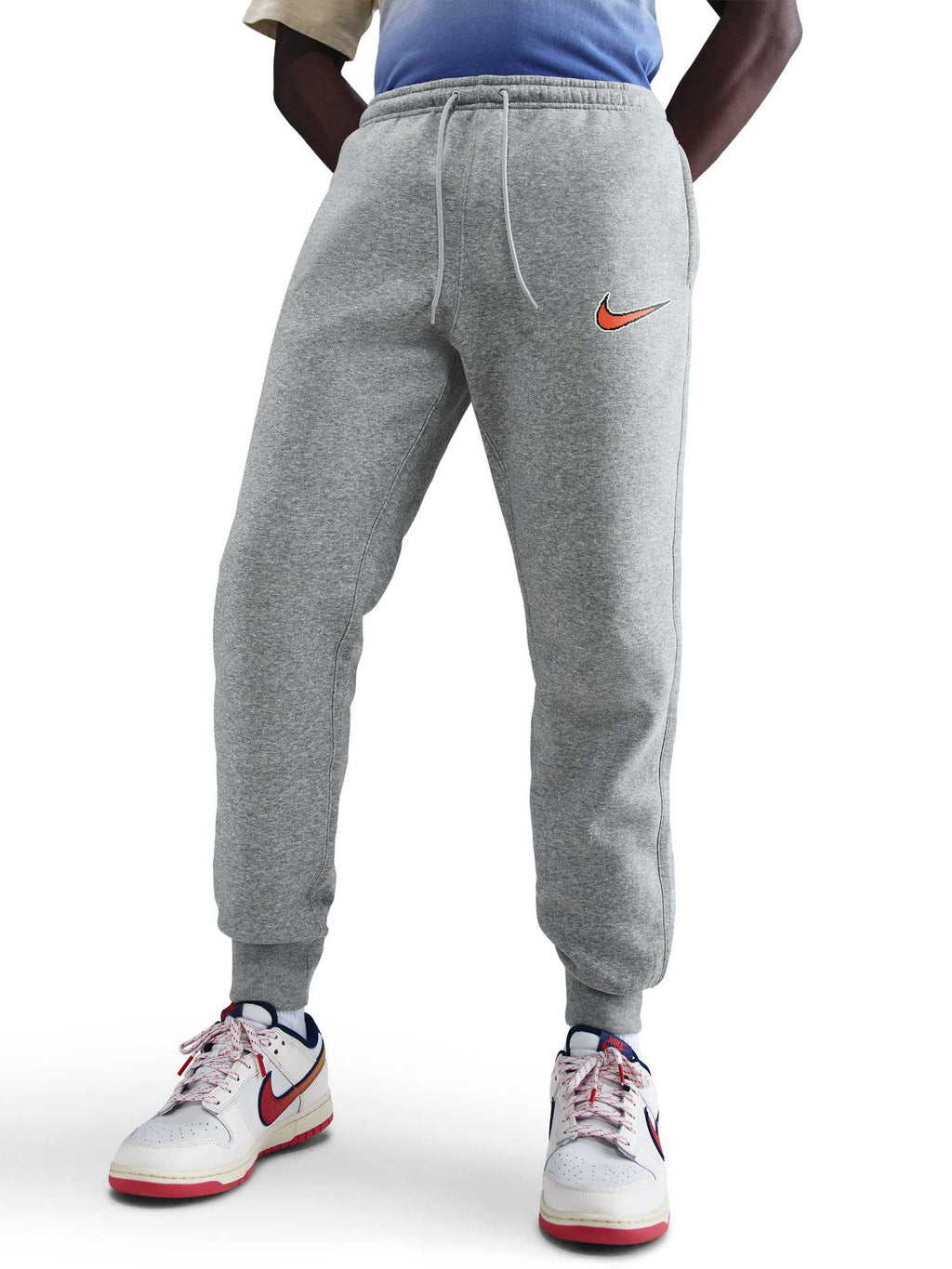 NIKE Спортно долнище M NK CLUB BB JGGR NEO VARSITY