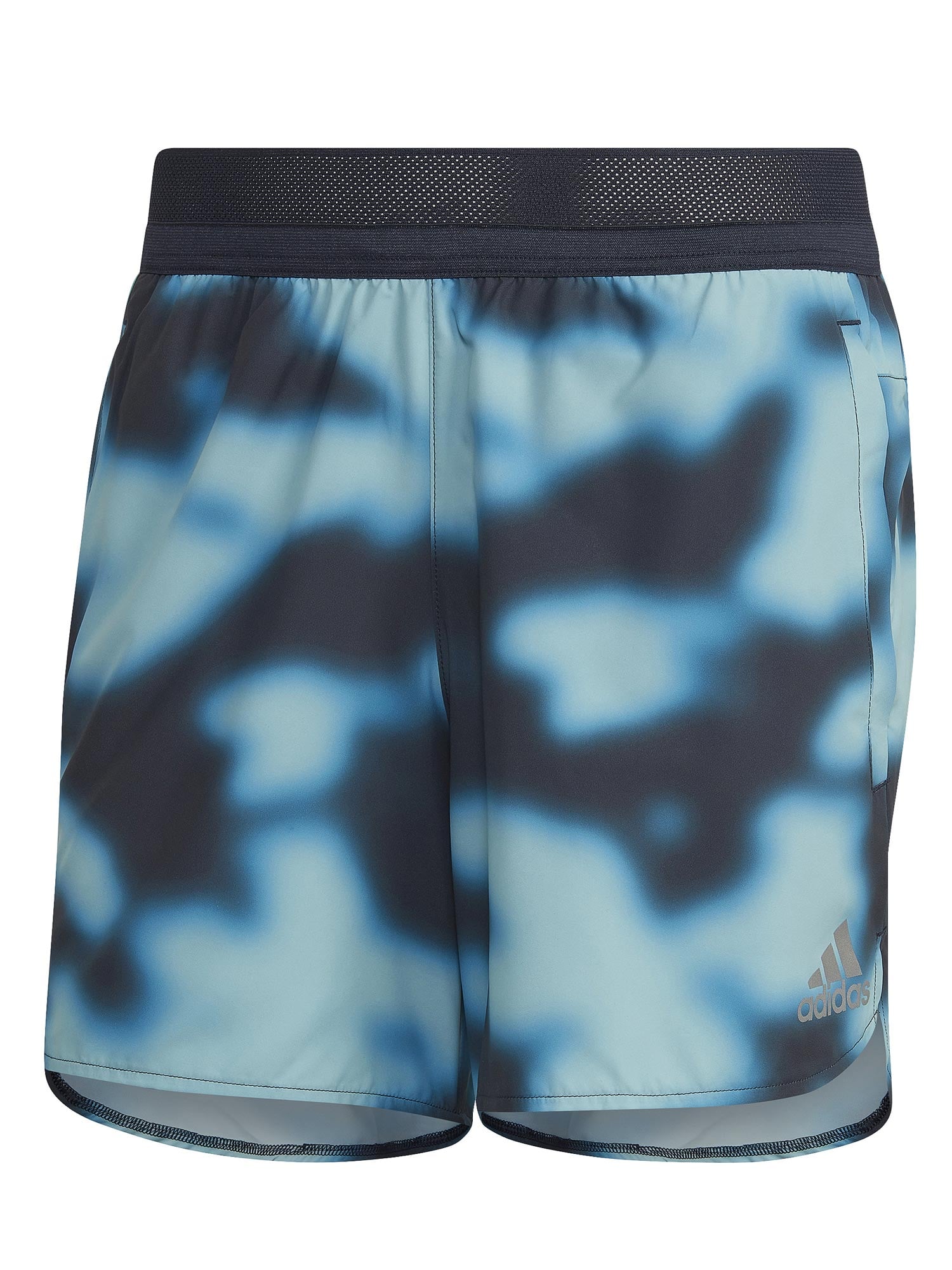 ADIDAS PERFORMANCE Къси панталони Run Icons Logo Graphic AOP