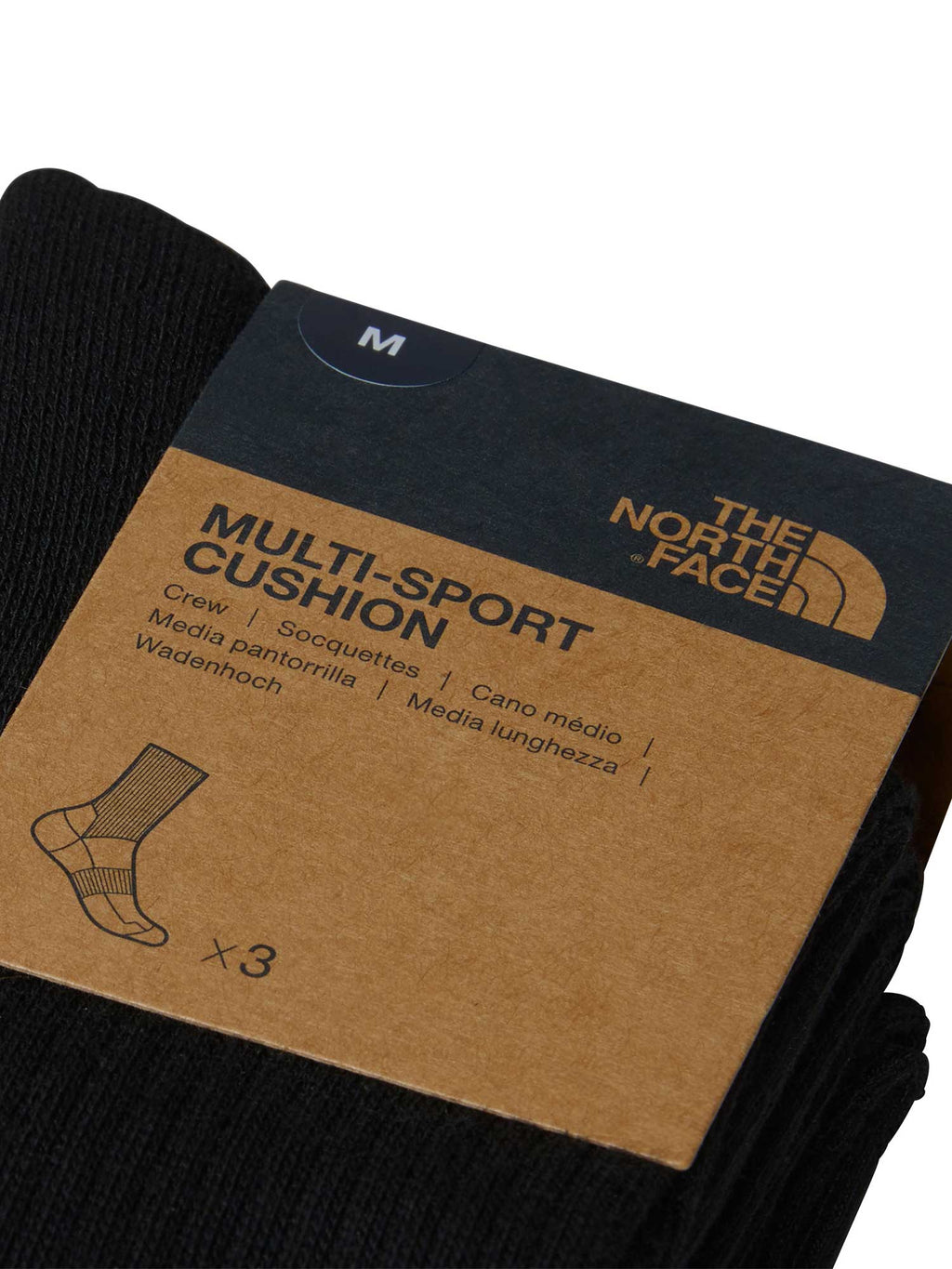 THE NORTH FACE Чорапи MULTI SPORT CUSH CREW SOCK 3P