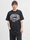 JACK & JONES Тениска JOREAGLEROCK GALLERY TEE SS CREW NECK TG