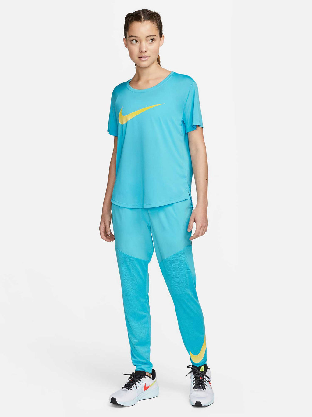 NIKE Спортно долнище W NK DF SWOOSH RUN