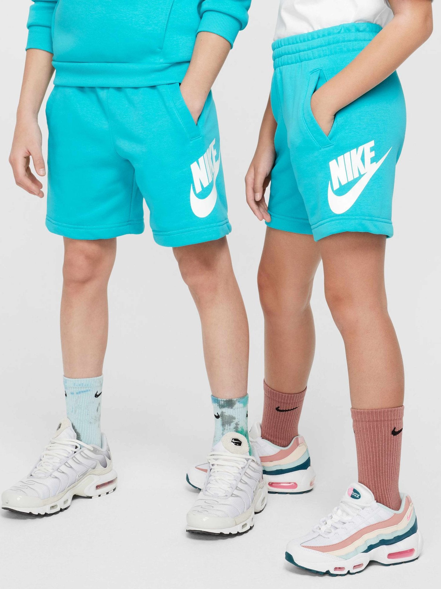 NIKE Къси панталони K NSW CLUB FT SHORT HBR