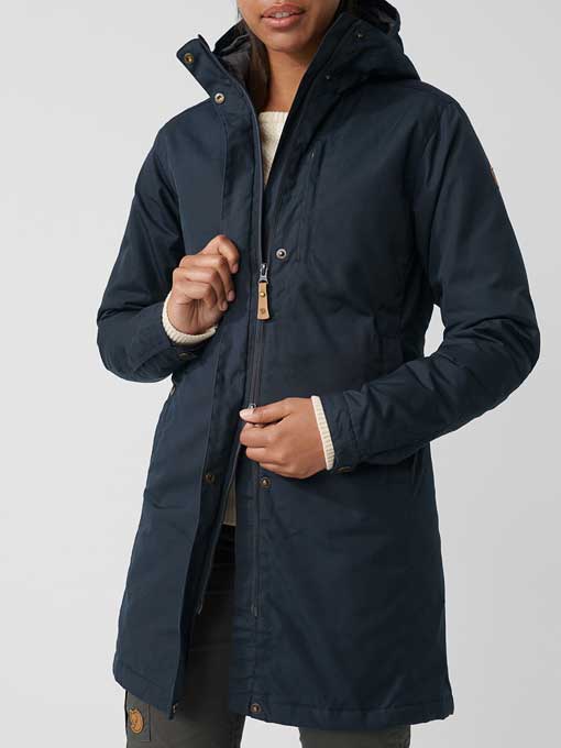 FJALLRAVEN Яке Kiruna Padded Parka W